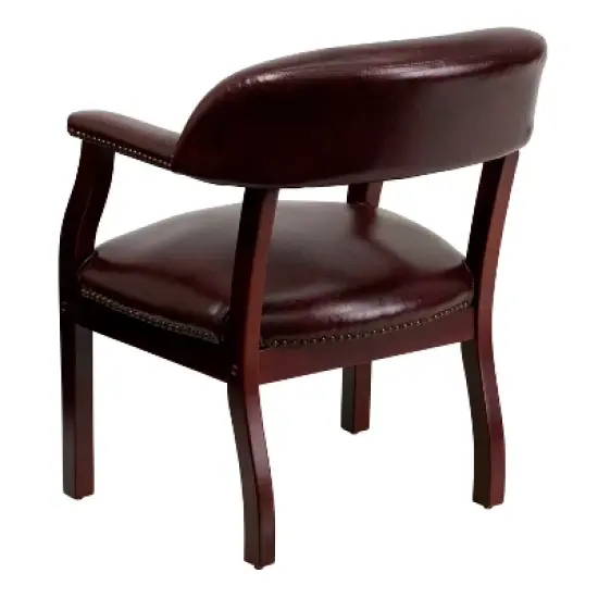 Emma and Oliver Conference Chair with Accent Nail Trim image {6}