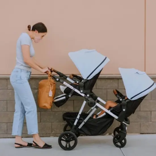 Mockingbird Single-to-Double Stroller image {9}