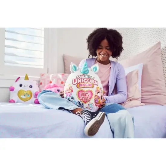 Rainbocorns Unicorn Rescue Surprise Collectible Plush Stuffed Animal by ZURU image {7}