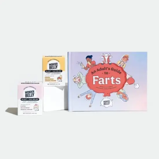 Wonderbelly Big Bloat & Book Bundle Digestive Gas Relief - 2lbs image {6}