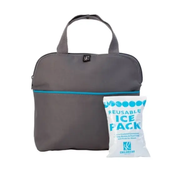 J.L. Childress MaxiCOOl Four Bottle Cooler Bag - Gray Teal - 30qt image {1}