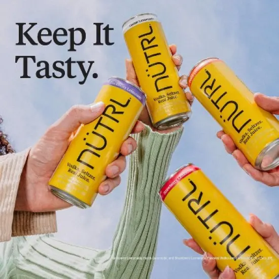 Nutrl Lemonade Variety Pack - 8pk/355ml Cans image {12}