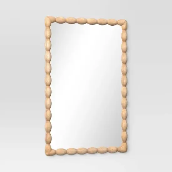 20"x30" Turned/Bobbin Wall Mirror Natural - Room Essentials&trade; image {2}