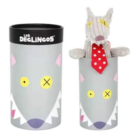 TriAction Toys Les Deglingos Big Simply Plush | Bigbos the Wolf image {1}