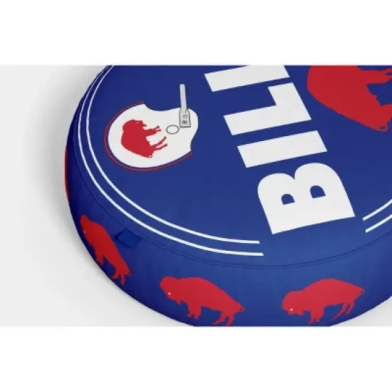 NFL Buffalo Bills Vintage Circle Novelty Plushlete Throw Pillow image {1}
