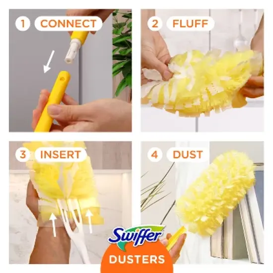Swiffer Dusters, Pet Heavy Duty Refills with Febreze Odor Defense - Unscented - 11ct image {7}