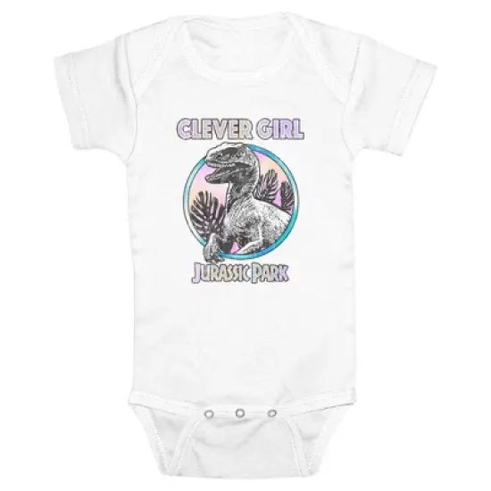Infant's Jurassic World Retro Clever Girl Onesie image {5}