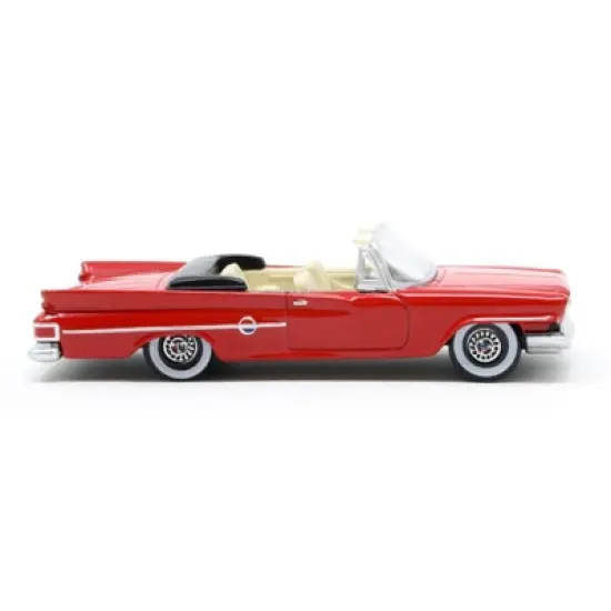 1961 Chrysler 300 Convertible Mardi Gras Red 1/87 (HO) Scale Diecast Model Car by Oxford Diecast image {1}