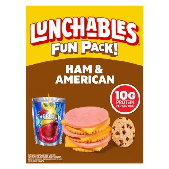 Lunchables Ham & American Cheese Cracker Stackers - 9.1oz image {9}