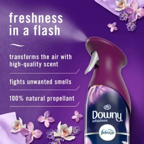 Febreze Downy Infusions Calm Air Mist -  Lavender & Vanilla Bean - 8.8oz image {2}