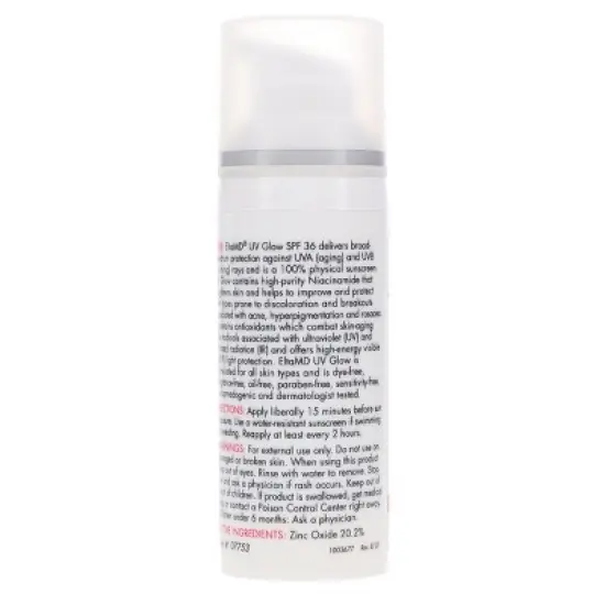 Elta MD UV Glow Broad Spectrum SPF 36 1.7 oz image {3}