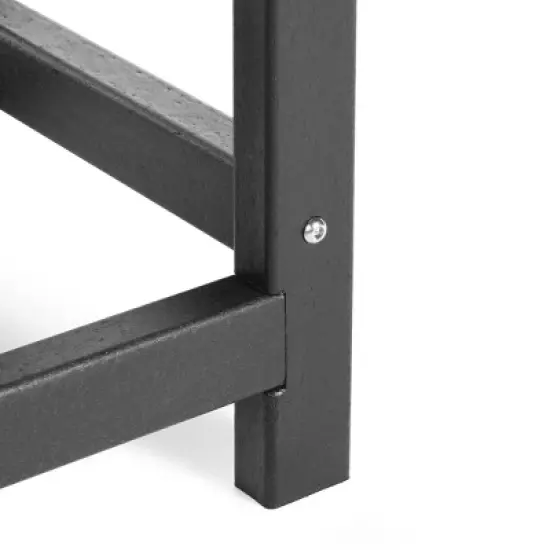 WestinTrends Malibu Kids Outdoor Patio Furniture HDPE Adirondack Square Side Table image {12}