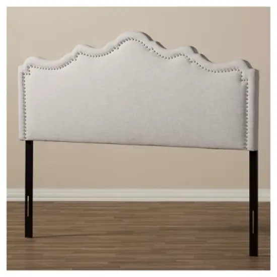 Nadeen Modern And Contemporary Fabric Headboard - Baxton Studio image {3}