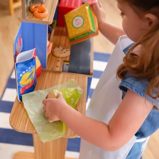 KidKraft 2-in-1 Restaurant & Delivery Wooden Play Store image {7}