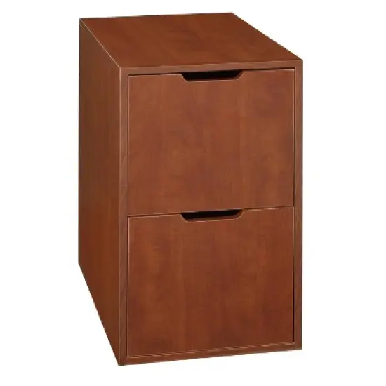 Mod Freestanding Pedestal 2 Drawer Filing Cabinet - Niche image {1}