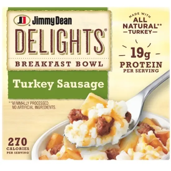 Jimmy Dean Delights Frozen Turkey Sausage Breakfast Bowl - 7oz image {5}