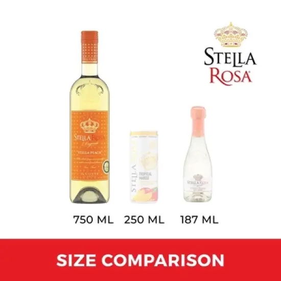 Stella Rosa Peach Wine - 750ml Bottle image {8}