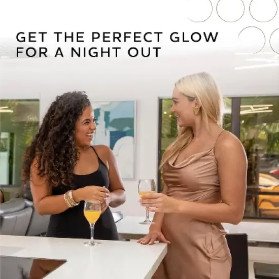 Norvell Vivid Rapid Self Tan Mousse Instant Bronzer (4 oz) Cool Brown with Violet Undertones for Instant Natural Looking Bronzer image {1}