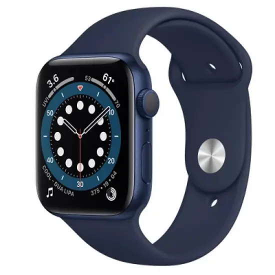 Apple Watch Series 6 GPS + Cellular Aluminum Case Sport Band - Target Certified Refurbished image {1}