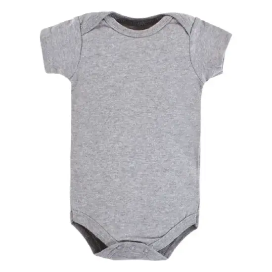 Hudson Baby Cotton Bodysuits, Animal Adventure image {5}