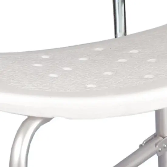 McKesson Bath Bench 20"W 12 Inch Seat Depth 500 lbs. Weight Capacity 146-12021KD-1 image {4}