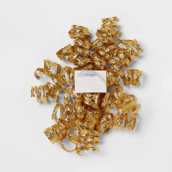 Fabric Curl Swirl Gold Metallic - Spritz&trade; image {2}