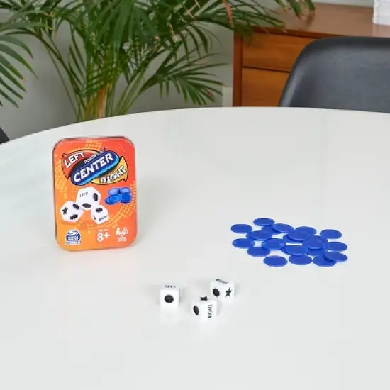 Spin Master Games Left Center Right Tin Dice Game image {3}