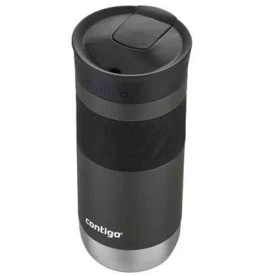 Contigo Byron 2.0 Stainless Steel Travel Mug with SNAPSEAL Lid and Grip, 16 oz, Sake & Juniper, 2-Pack image {2}