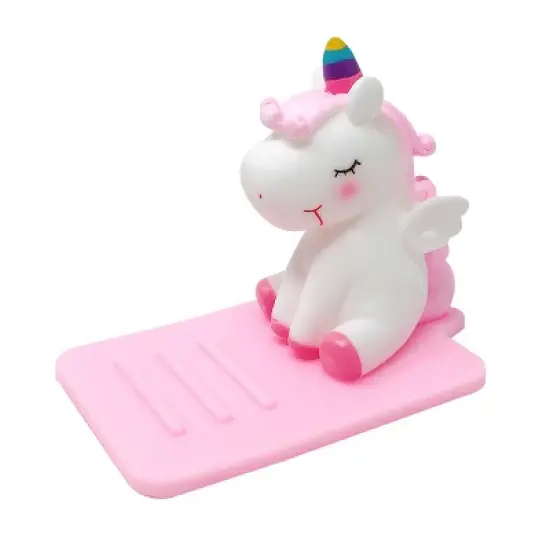 Wrapables Novelty Unicorn Hands Free Phone Stand (Set of 2) image {1}