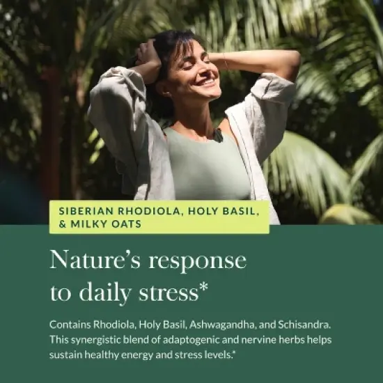 Gaia Herbs Adrenal Health Daily Support - Herbal Supplement to Help Maintain Healthy Energy and Stress Levels image {4}