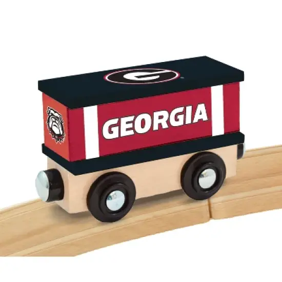 MasterPieces Wood Train Box Car - NFL Georgia Bulldogs image {4}