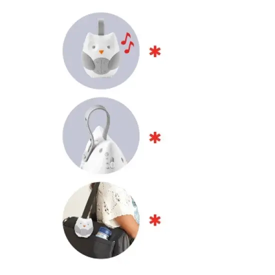 Skip Hop Stroll & Go Portable Owl Baby Soother image {3}