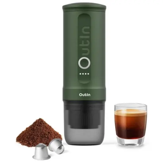 OutIn Nano Portable Espresso Machine with Basket Plus Kit image {1}