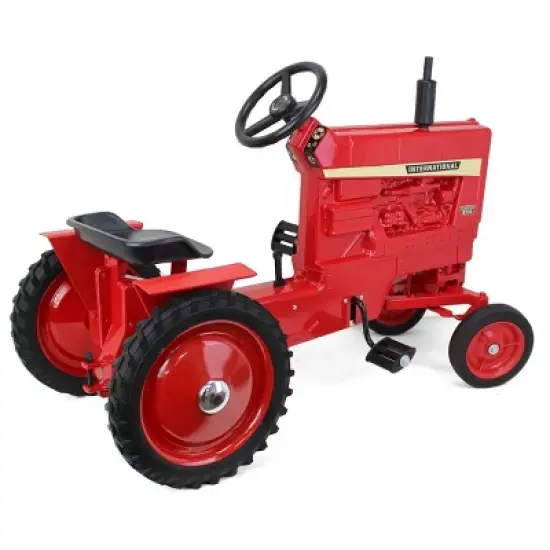 Scale Models International Harvester 856 Custom Wide Front Die-cast Pedal Tractor with Fenders and Muffler ZSM1233 image {2}