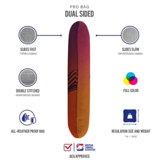 Tropical Sunset Synergy Pro Cornhole Bags (Set of 4) image {2}