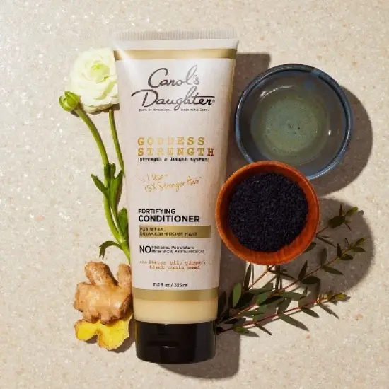 Carol's Daughter Goddess Strength Fortifying Conditioner with Castor Oil for Breakage Prone Hair - 11 fl oz image {2}