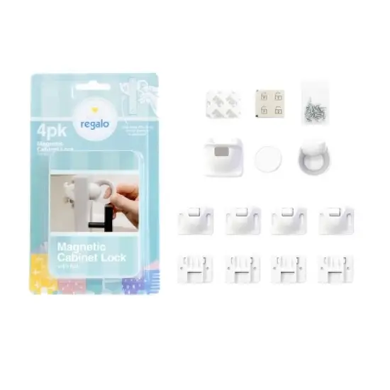 Regalo Home Safety Magnetic Cabinet and Drawer Lock image {5}