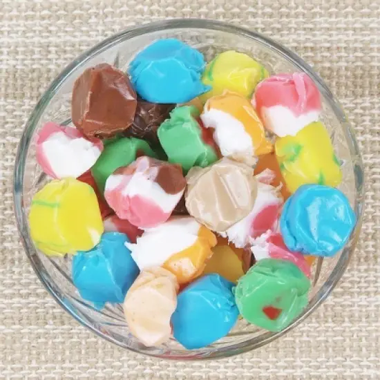 Howe Traditional Nostalgic Candies, Vintage Style Old Fashioned Candy Flavors, Salt Water Taffy, 15 Oz image {1}