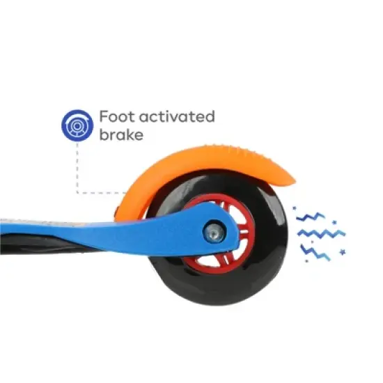 Hot Wheels Tilt and Turn Light Up 3 Wheel Scooter image {4}