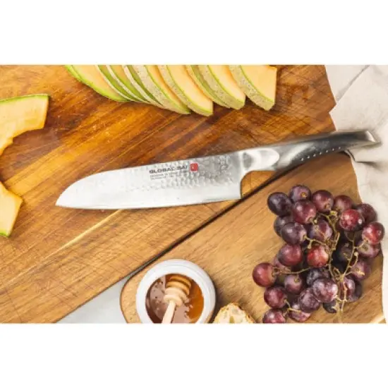 Global SAI 7.5" Santoku Knife image {1}