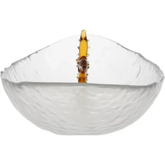 Pavilion Gift Company - Starfish - 12" Glass Platter with 3D Icon - Serving Platters image {4}