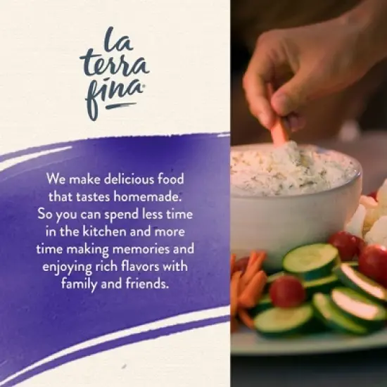 La Terra Fina Artichoke Jalapeno Dip - 10oz image {3}