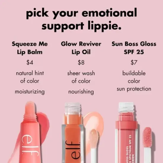 e.l.f. Sun Boss Gloss Sunscreen - SPF 25 - 0.13 fl oz image {8}