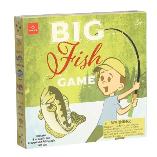 Aurora Toys Mini Big Fish Game Engaging 7 Piece Set Multicolor image {6}