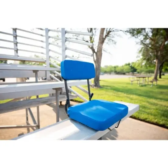 Stansport Steel Frame Foldable Coliseum Seat - Blue image {11}