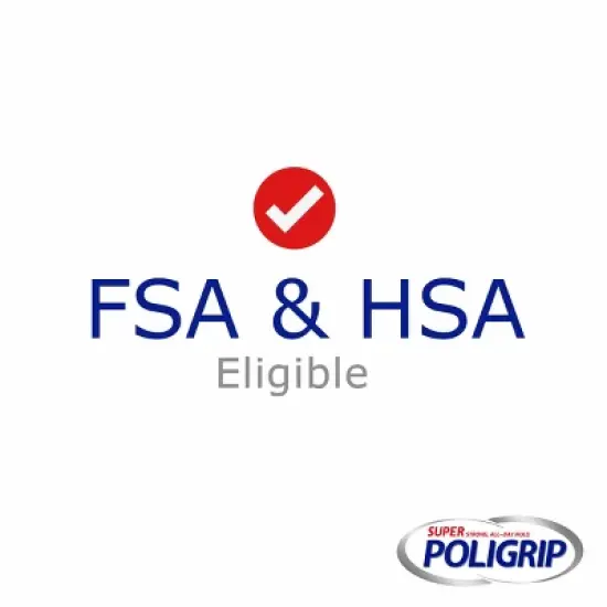 Poligrip Denture Power Hold and Seal - 2.2oz/2pk image {4}