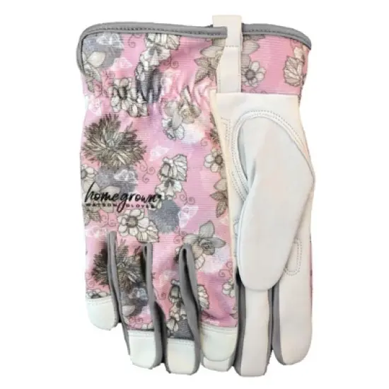 Watson Gloves Home Grown L Spandex Lily Mulitcolored Gardening Gloves image {1}