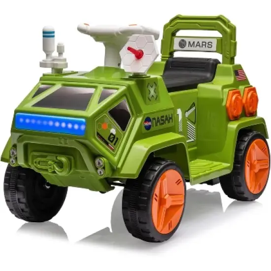 Ride On Car, Electric Car for Kids, LED Flash Lights, Radar Rocket Sound & Music Player with USB Port, for Boys and Girls image {8}