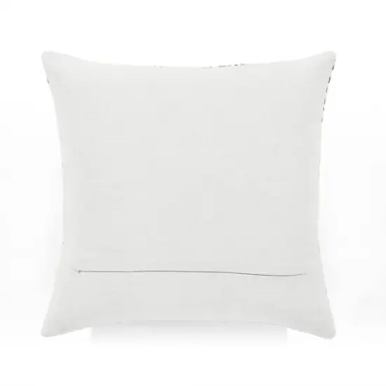 20"x20" Oversize Yani Family-Friendly Square Throw Pillow Cover Navy - Lush D&eacute;cor image {2}