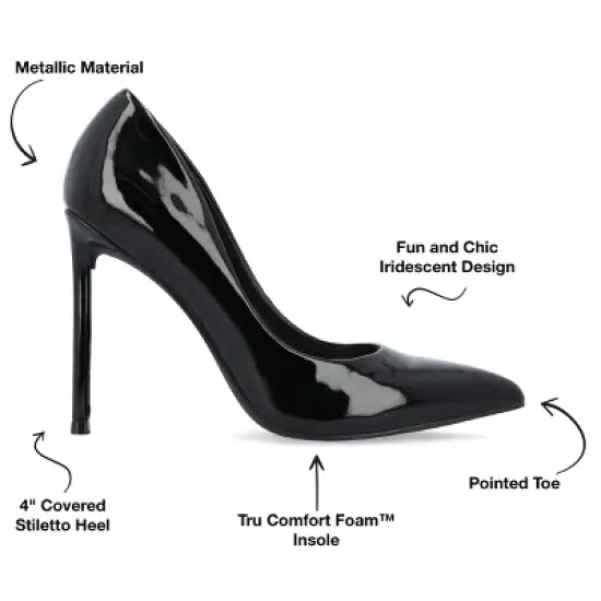 Journee Collection Womens Dabnie Tru Comfort Foam High Heel Pointed Toe Pumps image {7}